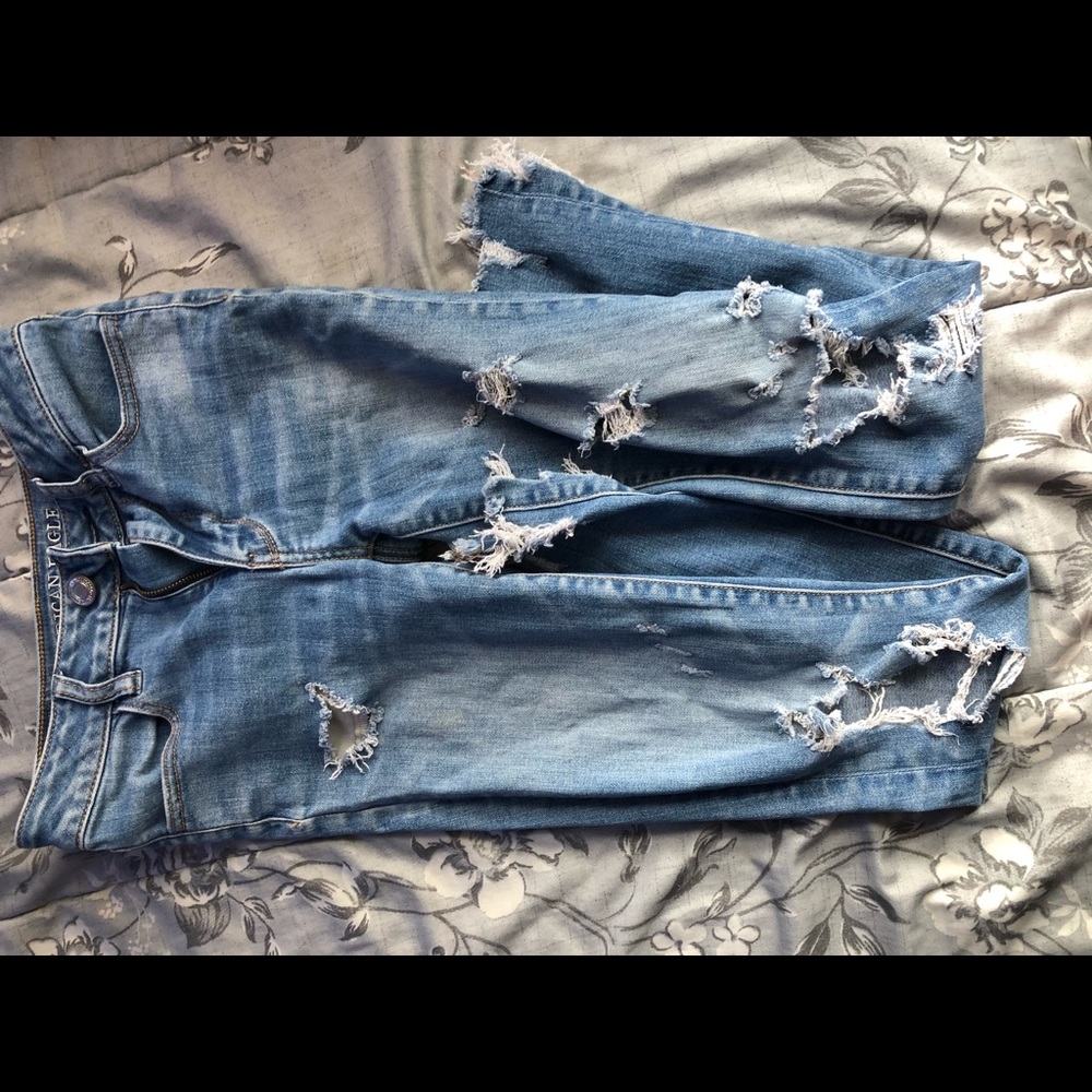 Distressed Jeans